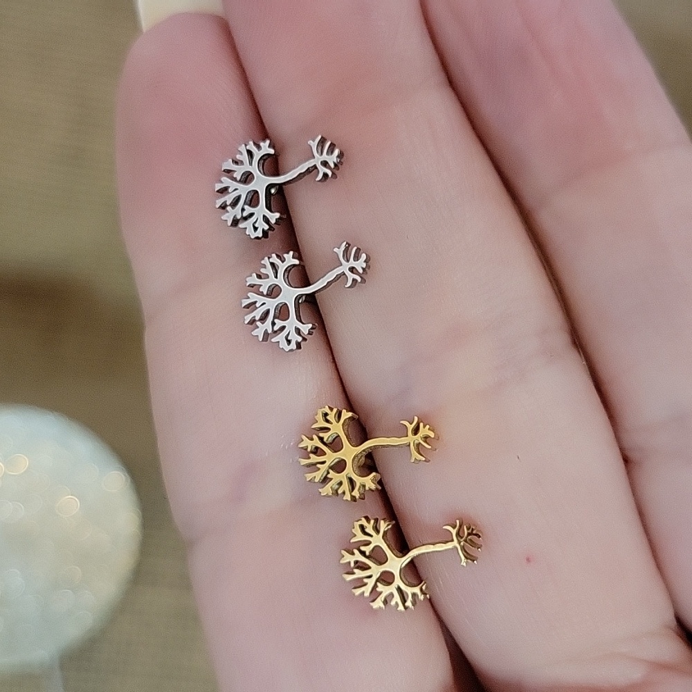 NEURON STUD EARRINGS, Choice of Color